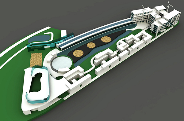 3D floor plan sustainable