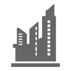 real estate presentation center icon