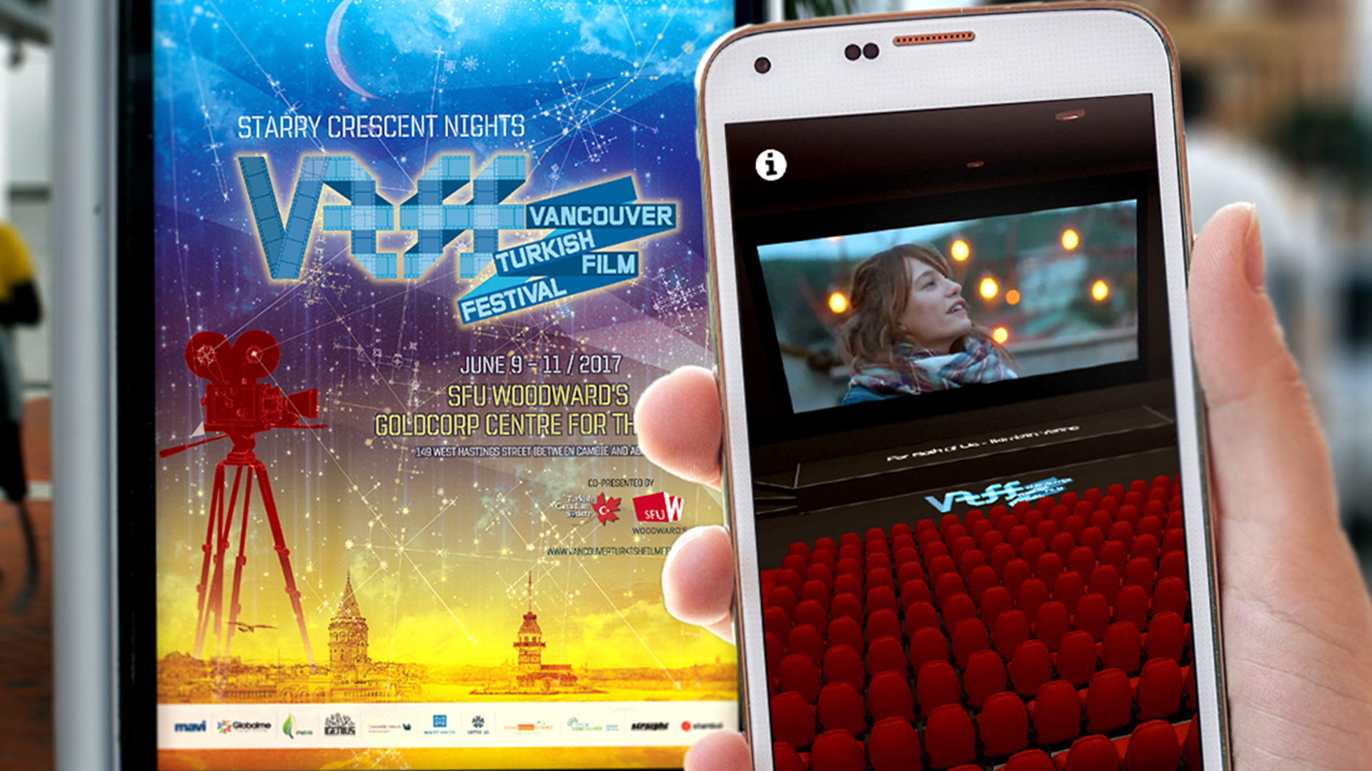 Vancouver Turkish Film Festival Augmented Reality App