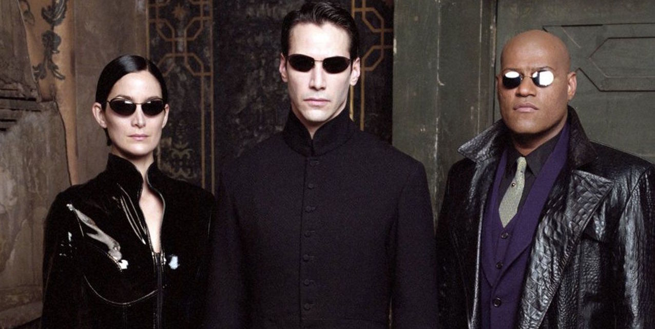 A poster from movie, The Matrix